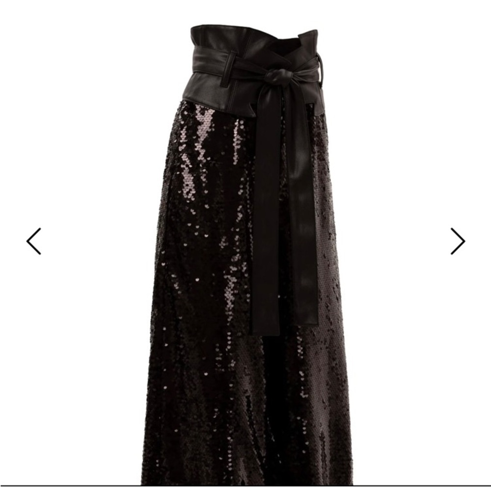 Julia Allert Occasion Black sequins trousers size Large